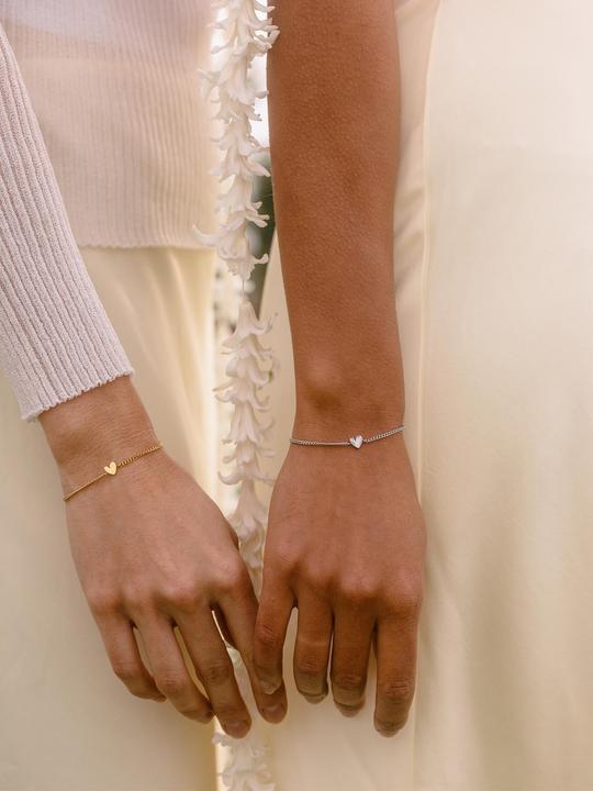 Image du produit Purelei Tiny Heart Armband (Acier inoxydable)