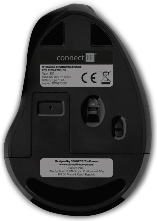 Produktbild Connect IT CMO-2700-BK (Kabellos)