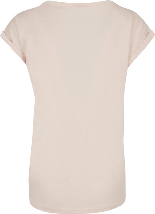 Produktbild Merchcode Ladies Never Give Up Extended Shoulder Tee - 111677 (L)