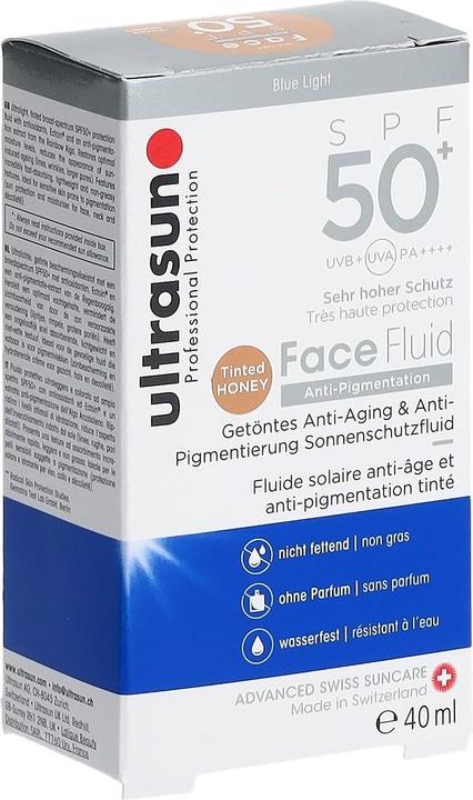 Produktbild Ultrasun Face Fluid Anti-Pigment SPF50+ tinted 40 ml (Sonnencreme Gesicht, SPF 50, 40 ml)