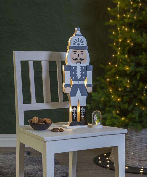 Actual product image Star Trading LED decorative light nutcracker 9 cm, 2 pieces
