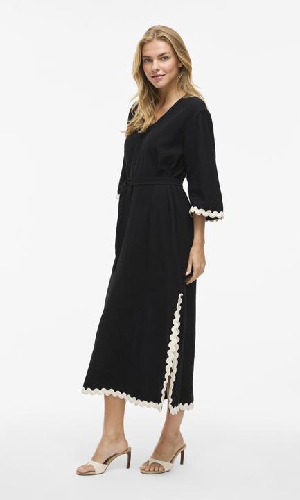 Actual product image Vila VIMANDA V-Ausschnitt Midikleid (36)