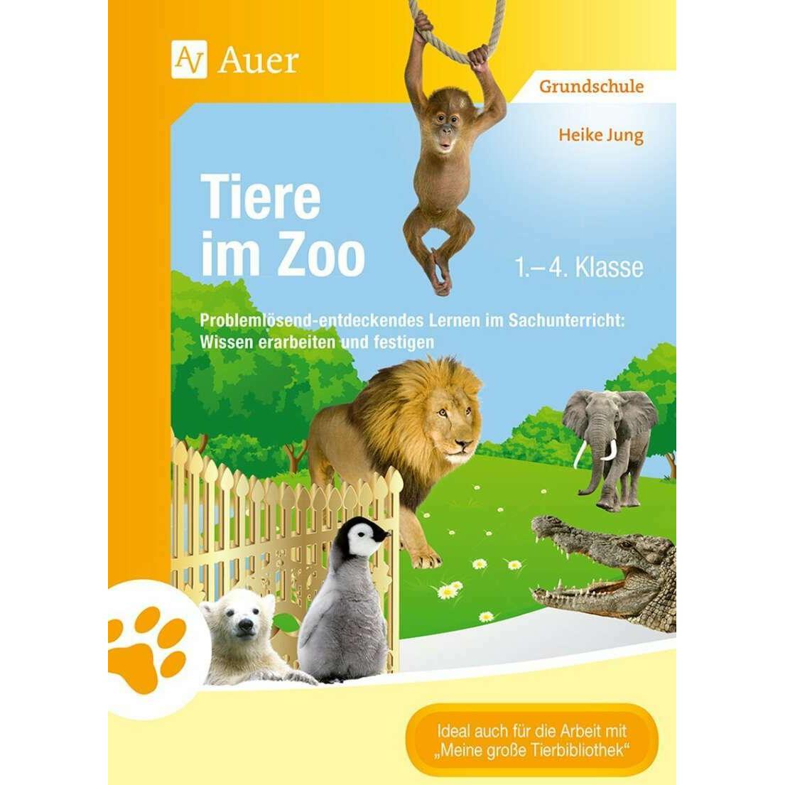 Tiere im Zoo, Schulbücher von Heike Jung