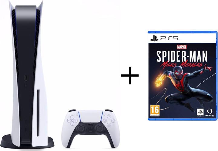 Produktbild Sony Playstation 5 + Marvel’s Spider-Man: Miles Morales