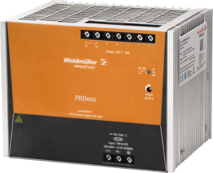 Produktbild Weidmüller PRO ECO 120W 12V 10A