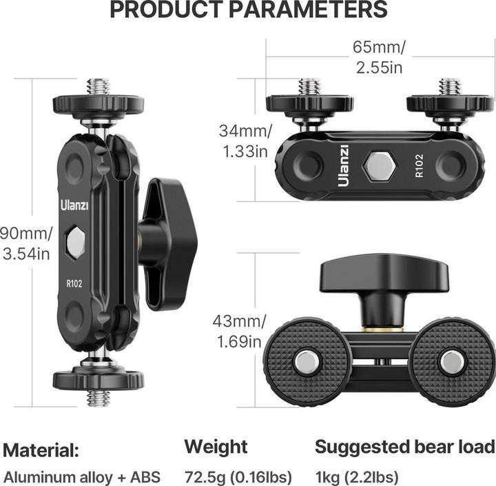 Produktbild Ulanzi R102 (Halterungsbügel)