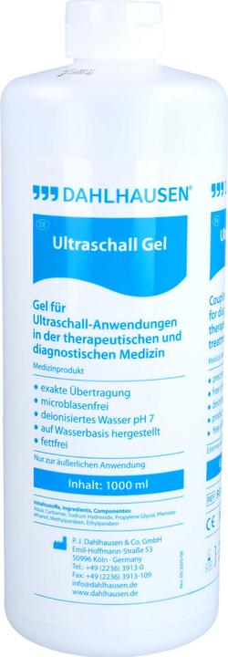 Image du produit Dr. Junghans Dr.JUNGHANS DAHLHAUSEN Gel à ultrasons, 1000 ml de gel (1000 ml)