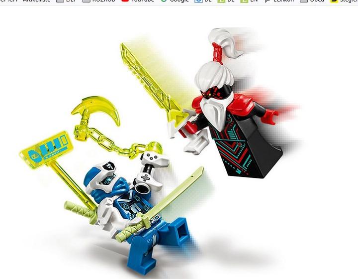 Actual product image LEGO Jay's Cyber-Dragon (71711, LEGO Ninjago)