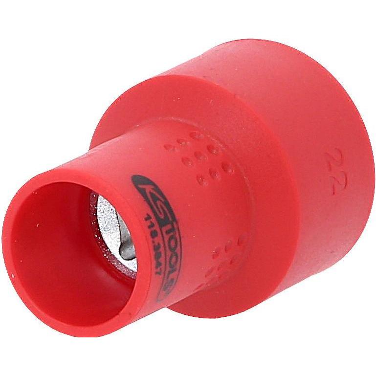 Thumbnail - KS Tools, Steckschlüssel + Stecknuss, 3/8" Isolierte Stecknuss (22 mm)