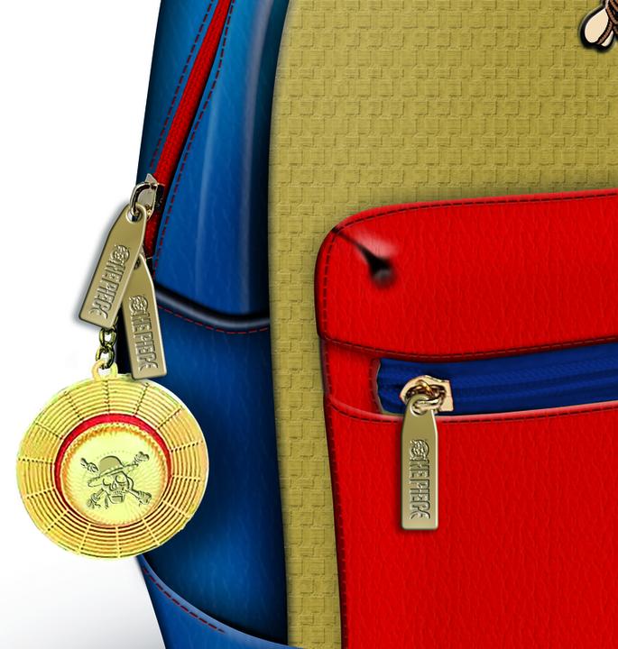 Actual product image Pyramid One Piece backpack Luffy