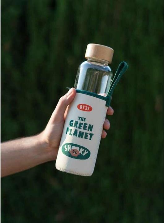Actual product image BT21 Drinking bottle 500 ml glass (0.50 l)