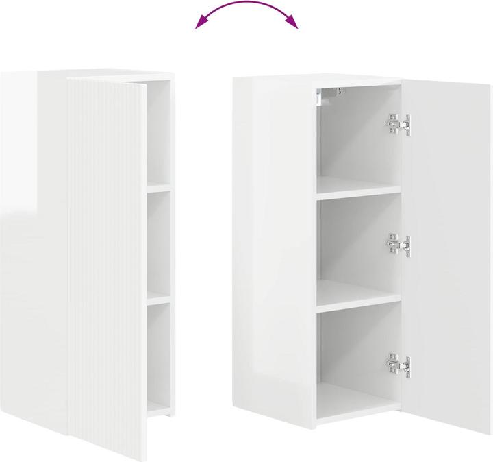 Actual product image vidaXL TV-Schränk (30 x 29.50 x 80 cm)