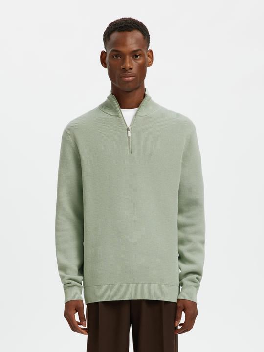 Produktbild Selected Slhdane Ls Knit Structure Half Zip Noos (S)