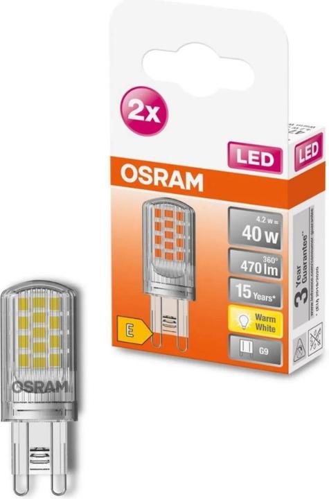 Produktbild Osram Brenner (G9, 4.20 W, 470 lm, 2 x, E)