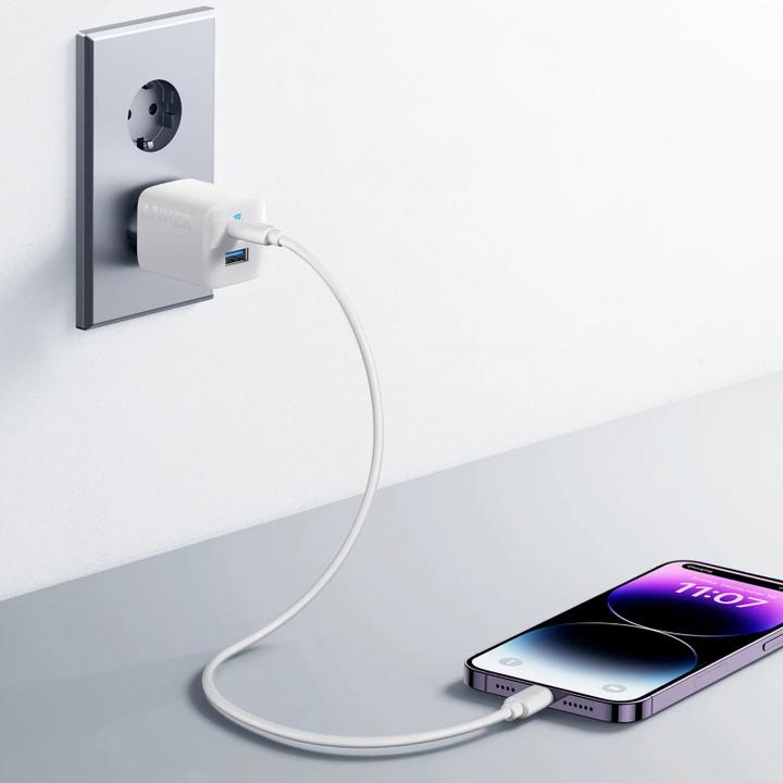 Actual product image Anker 323 Dual-Port 33W Charger, EU Plug (33 W)