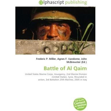 Battle of Al Qaim, Fachbücher von Agnes F. Vandome, Frederic P. Miller, John McBrewster