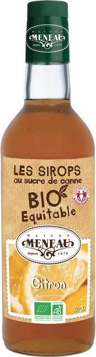 Image du produit Meneau Sirop de citron BIO - 50cl - (1 x 50 cl)