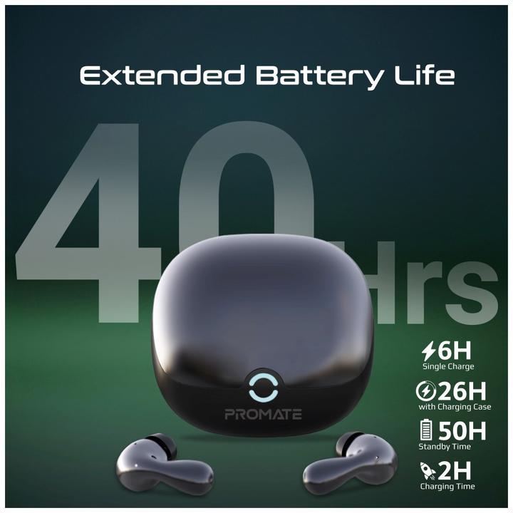 Actual product image ProMate Baton True Wireless ANC headphones (ANC, 6 h, Wireless)
