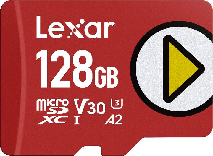 Immagine prodotto Lexar Carte Mémoire Micro Sd Play - 128go (128 GB, microSDXC, U3, UHS-I)