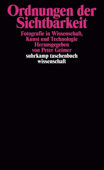 Produktbild Ordnungen der Sichtbarkeit (Deutsch, Peter Geimer, 2002)