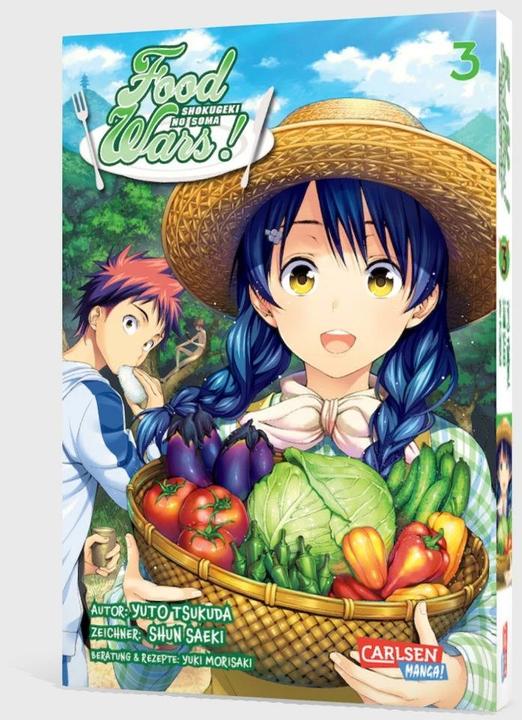 Immagine prodotto Food Wars - Shokugeki No Soma, Band 3 (Tedesco, Yuto Tsukuda, 2016)