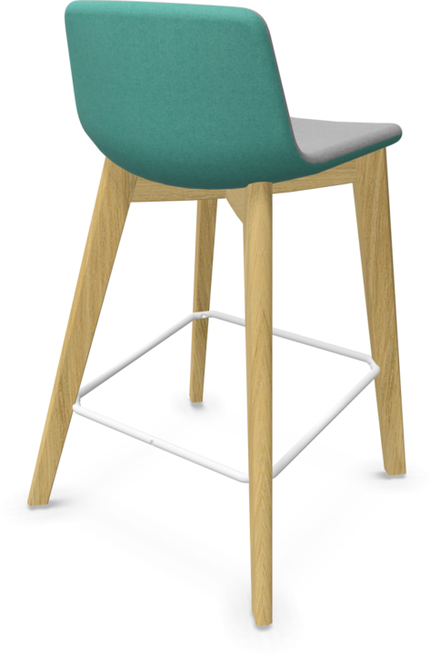 Grey, Mint, White, Ash natural light grey stained