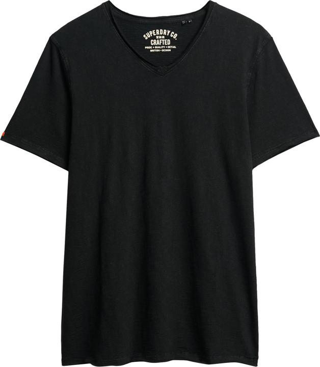 Produktbild Superdry T-Shirt aus Flammgarn mit unversäuberten Kanten und V-Ausschnitt (XL)