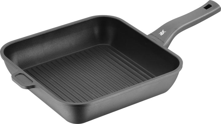 WMF Pan Grill Pan Steak Pan 28cm Permadur Premium Induction Coated (28 cm, Grill pan, Cast aluminium)