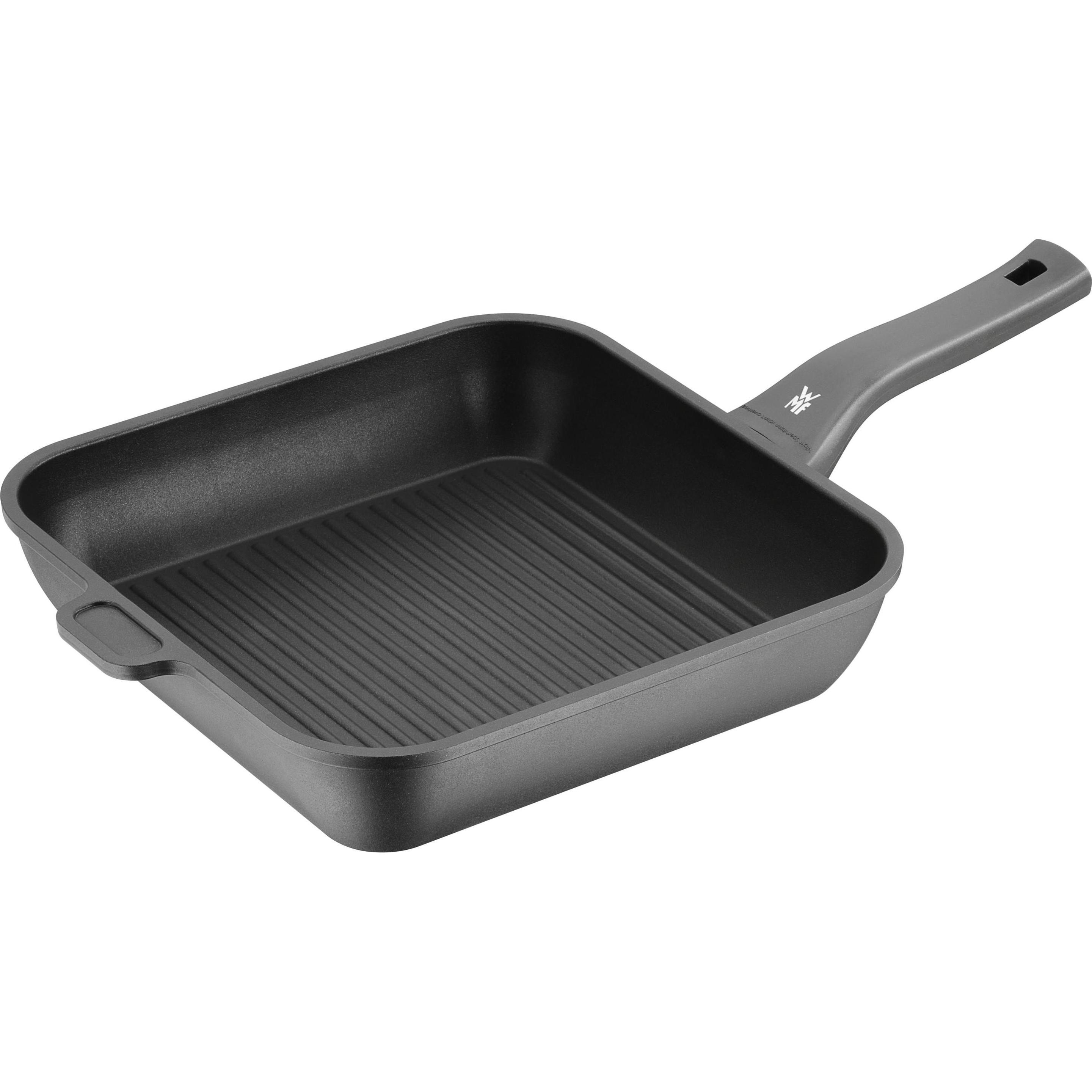 WMF Grillpfanne PREMADURÂ PREMIUM Schwarz, Pfanne + Kochtopf, Schwarz
