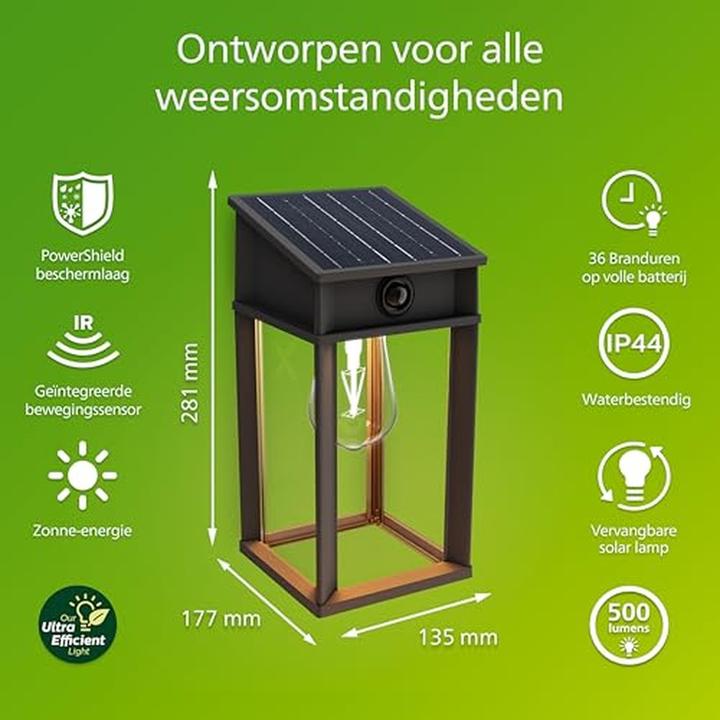 Actual product image Philips Geri (470 lm, E27, IP44)