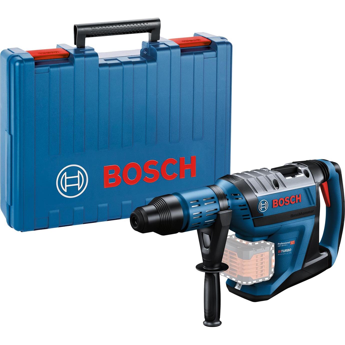 Bosch Professional, Bohrmaschine + Akkuschrauber, GBH 18V-45 C (Akkubetrieb)