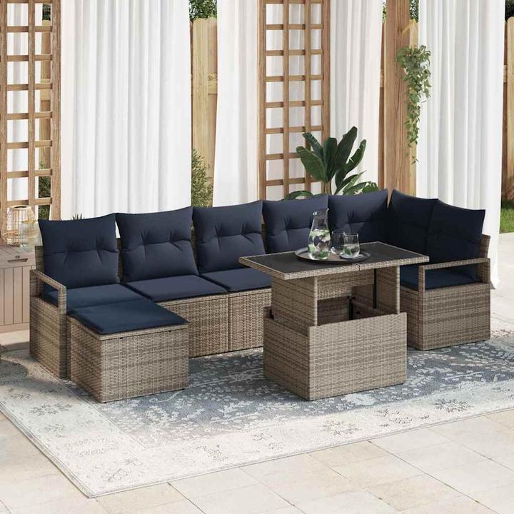 Actual product image vidaXL Gartensofa-set