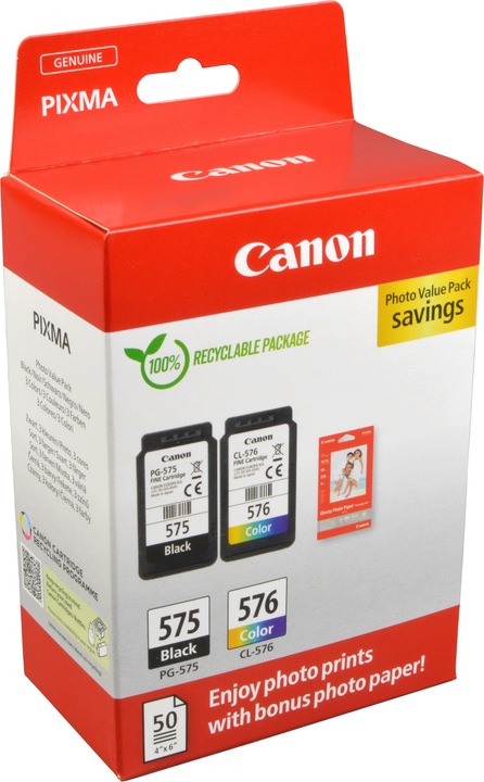 Produktbild Canon PG-575/CL-576 (M, BK, C, Y)
