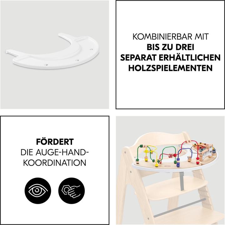 Produktbild Hauck Arketa Play Tray White