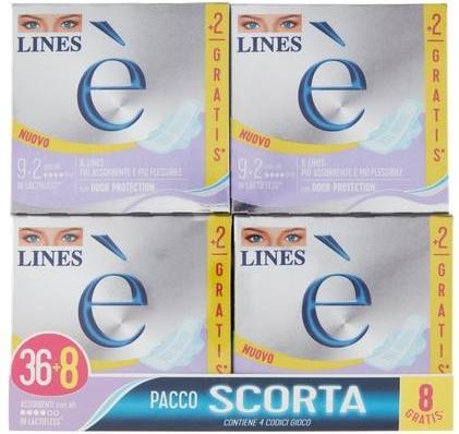 Produktbild Lines Day with Absorbent Wings in Lactiflex