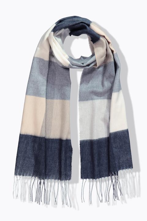 Immagine prodotto Ulla Popken Sciarpa a quadri con frange