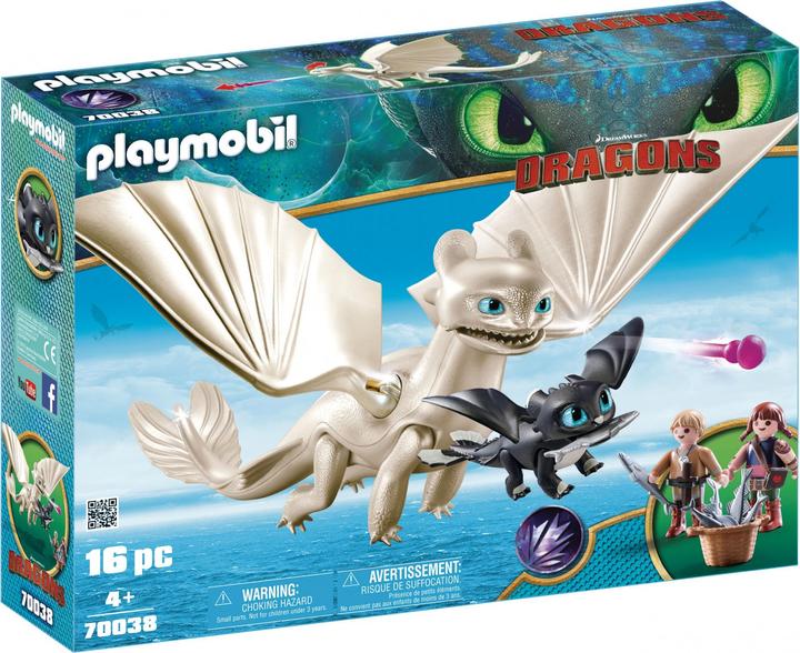 Actual product image Playmobil light fury (70038, Playmobil Dragons)