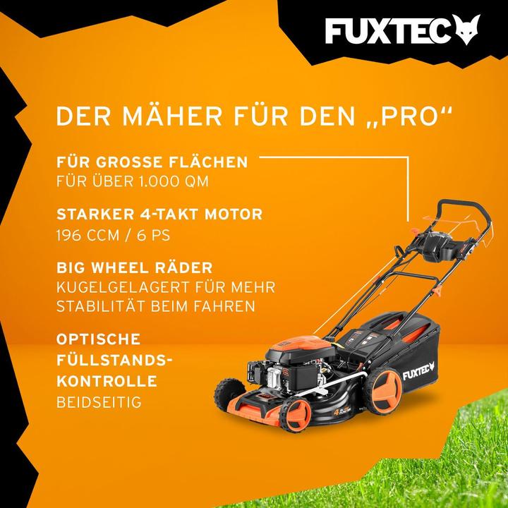 Actual product image Fuxtec FX-RM5196eS-PRO (Petrol)