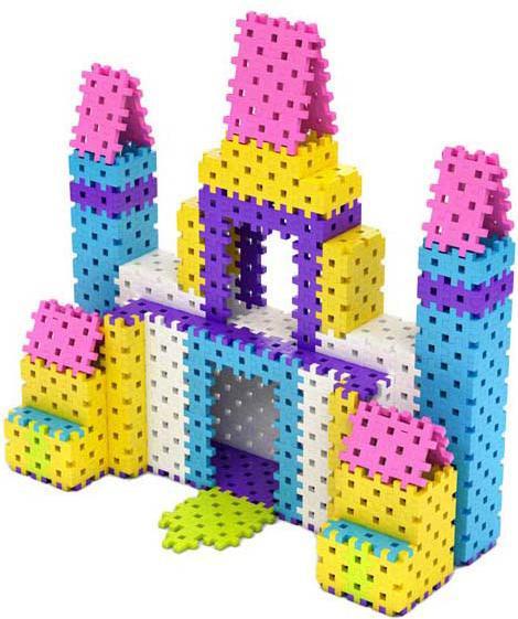 Image du produit Meli Basic Rosa Bausteine, 1000 Stück.