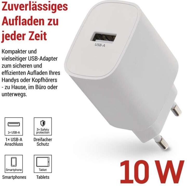 Produktbild Emos USB Wall Charger Basic 10w A (10 W, 1 Port)