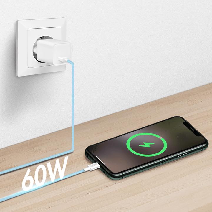 Produktbild LogiLink USB A – USB C (1 m, USB 2.0, 60 W)