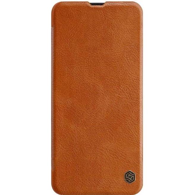 Nillkin Qin Series (Samsung Galaxy A90 5G), Smartphone Hülle, Braun