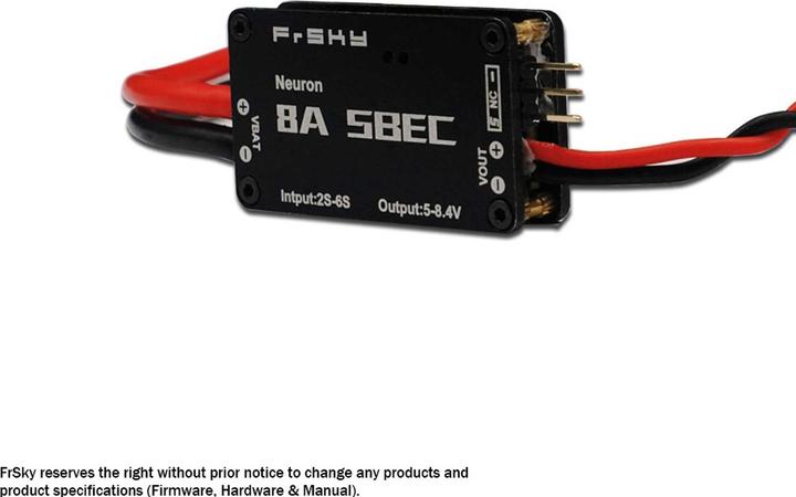 FrSky Neuron 8A SBEC S.Port kompatibel