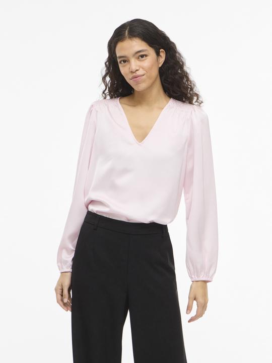 Immagine prodotto Vila VIELLETTE V-Ausschnitt Oberteil mit langen Ärmeln (38)