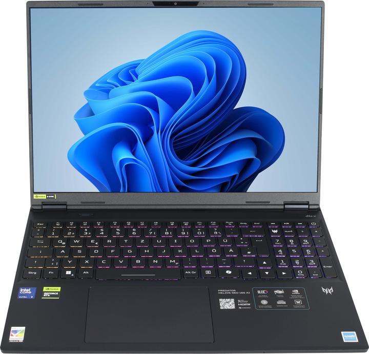 Actual product image Acer NH.QX7EV.004 Predator Neo 165 (16", 1000 GB, 16 GB, DE, Intel Core Ultra 9 275HX)