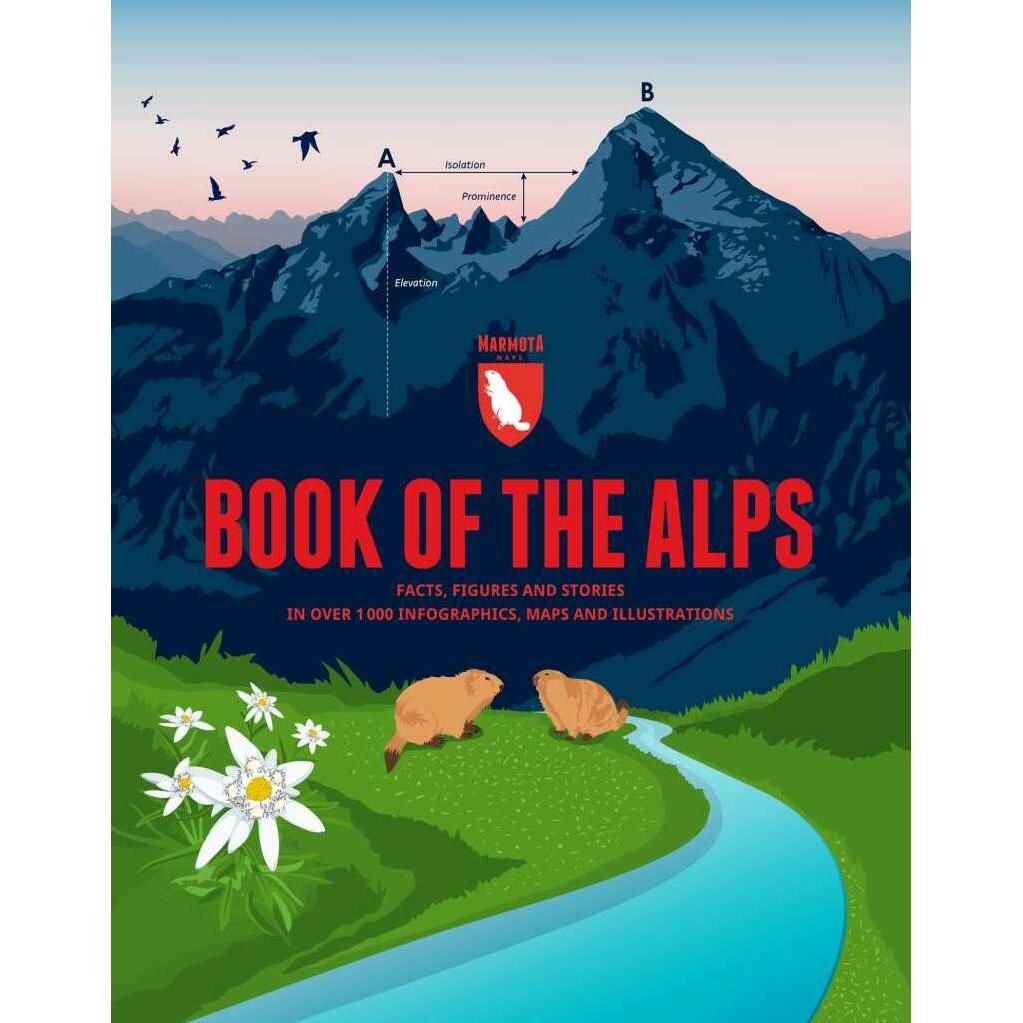 Thumbnail - Book of the Alps, Sachbücher von Tobias Weber, Bragin Lana, Björn Köcher, Spiegel Stefan