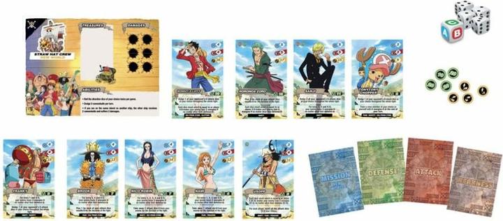 Immagine prodotto Topi games Gioco da tavolo di One Piece Adventure Island *versione inglese* (Inglese)