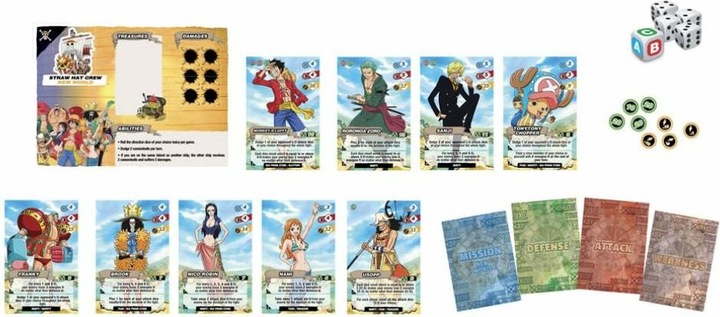 Immagine prodotto Topi games Gioco da tavolo di One Piece Adventure Island *versione inglese* (Inglese)