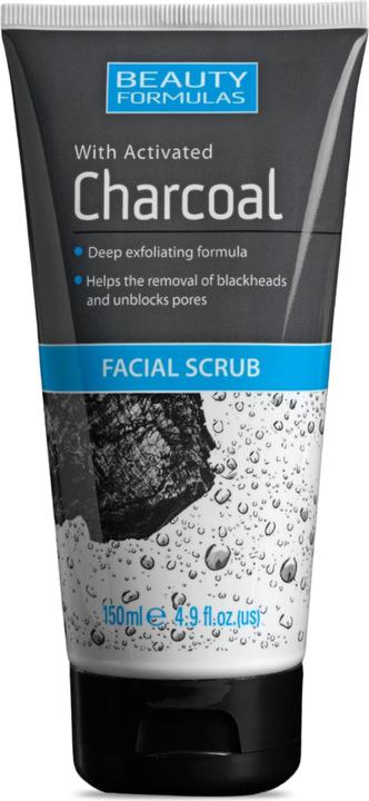 Image du produit Beauty Formulas Gommage pour le visage au charbon (Exfoliant nettoyant, 150 ml)