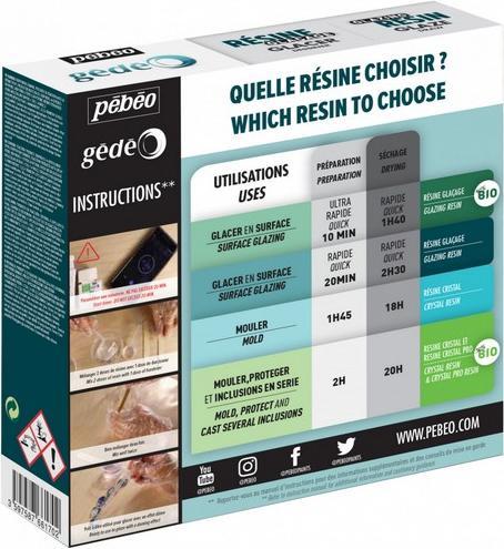 Immagine prodotto Pebeo Gédéo Kit Resina Velo (150 ml)